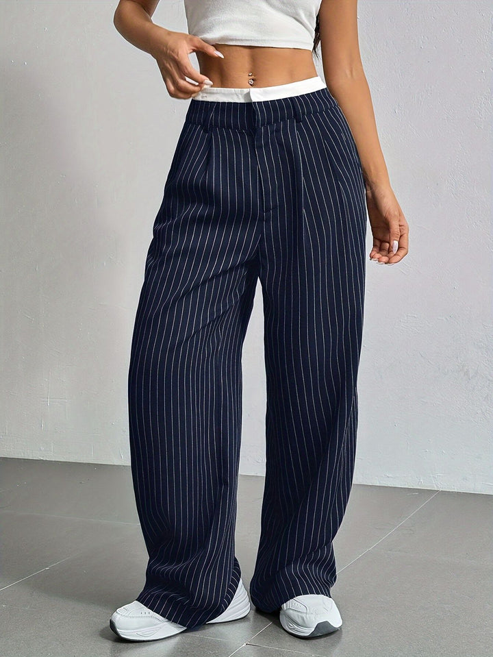 Selene Pinstripe Pants