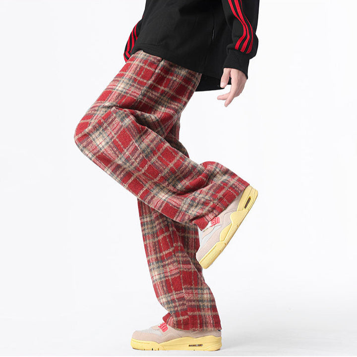 Weekend Retro Plaid Pants