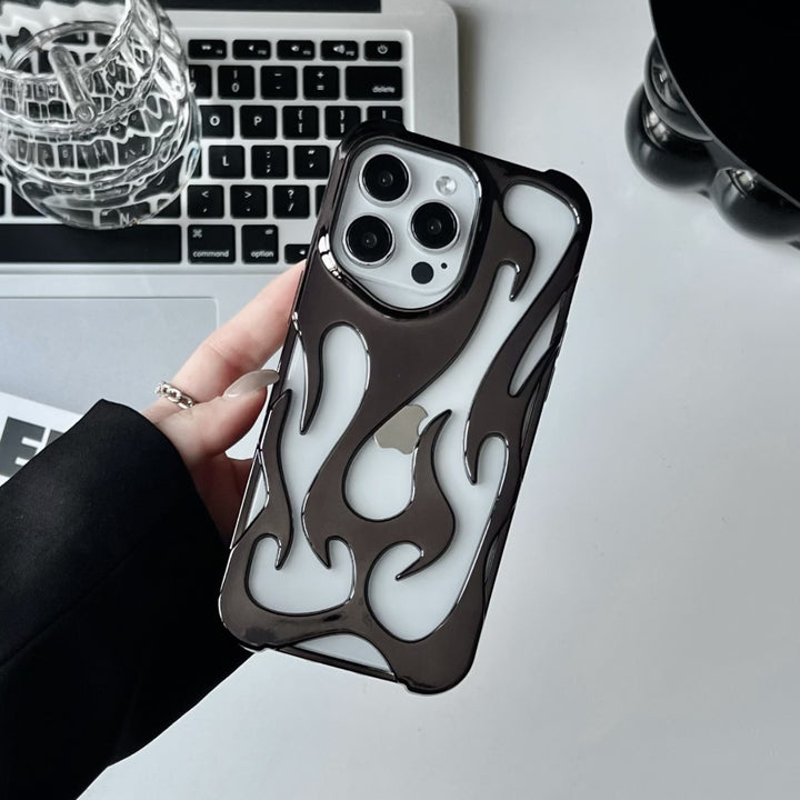 Metallic Flame iPhone Case