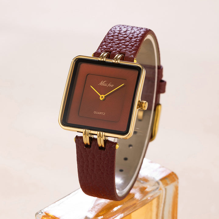 Aurelia Vintage Leather Watch