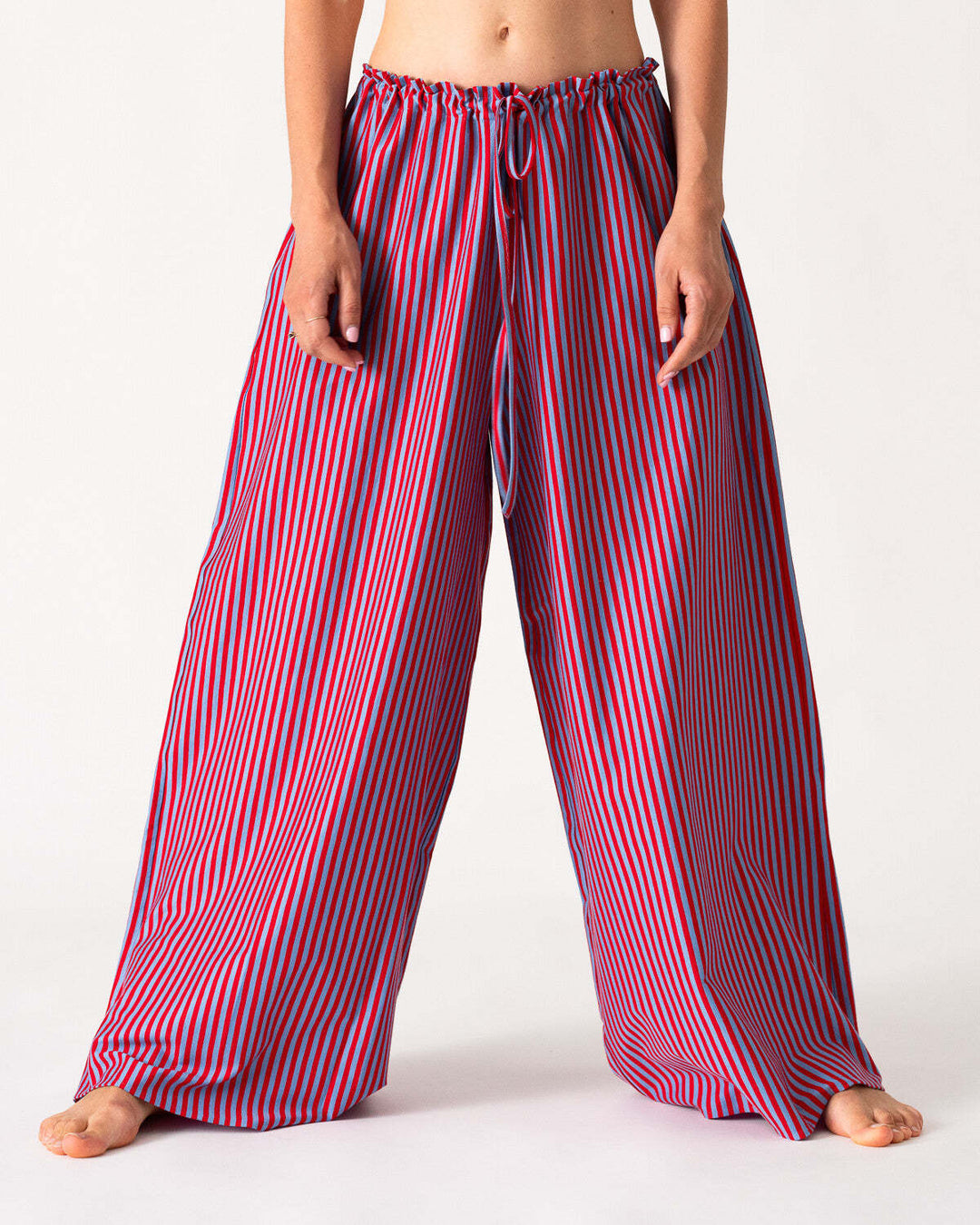 Striped Palazzo Pants