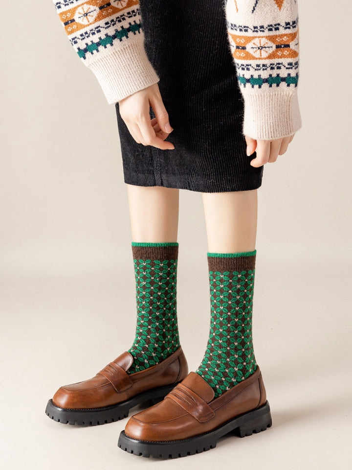 Rosalind Vintage Knitted Socks