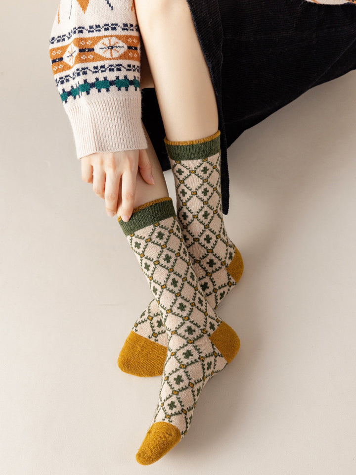 Rosalind Vintage Knitted Socks