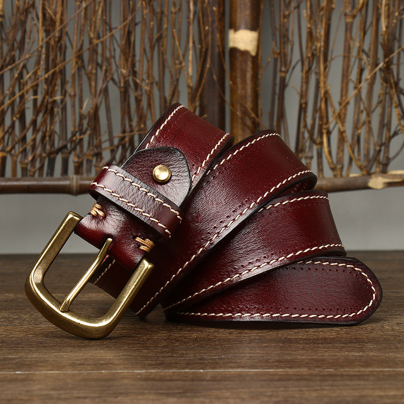 Maverick Leather Belt