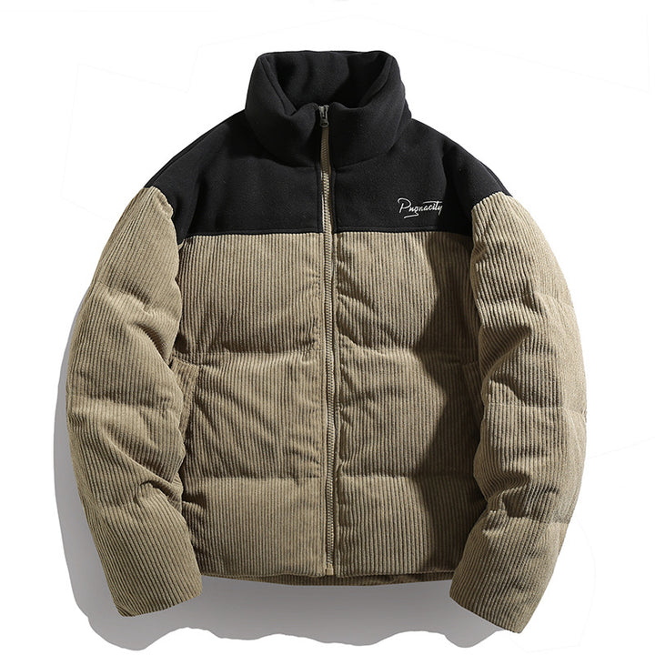 Kensen Corduroy Puffer Jacket