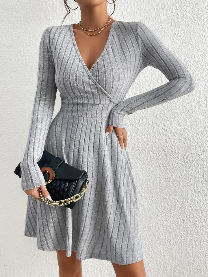 Rebecca Ribbed Knit Dress