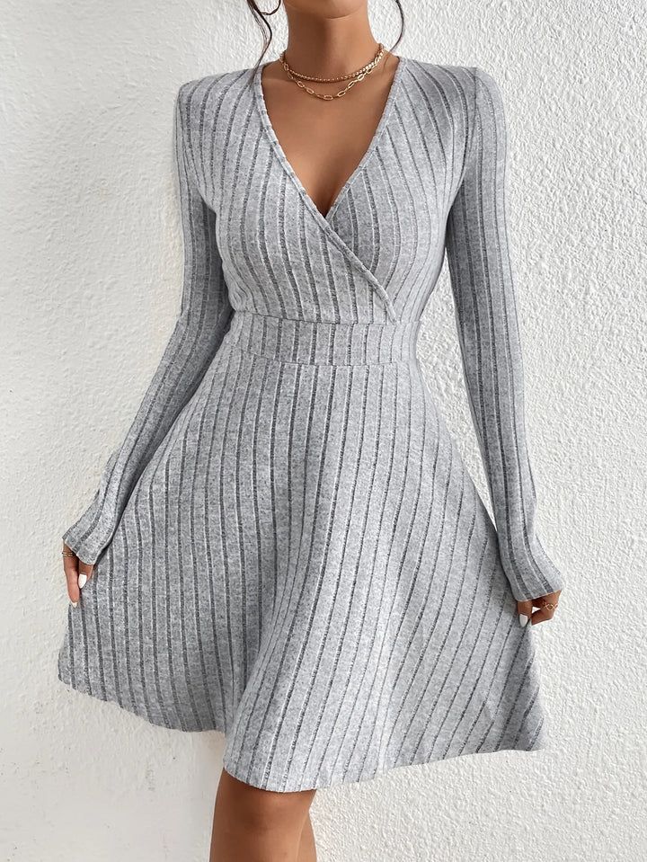 Rebecca Ribbed Knit Dress