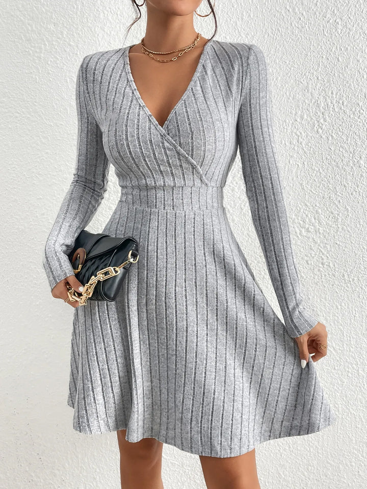 Rebecca Ribbed Knit Dress